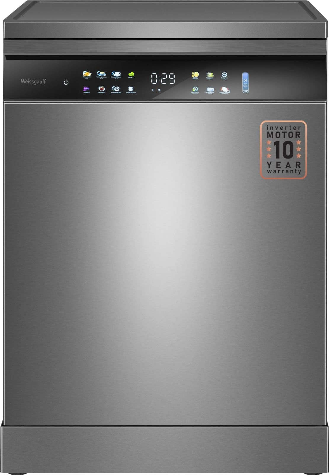 Посудомоечная машина Weissgauff DW 6138 Touch Inverter Autoopen, фото 2