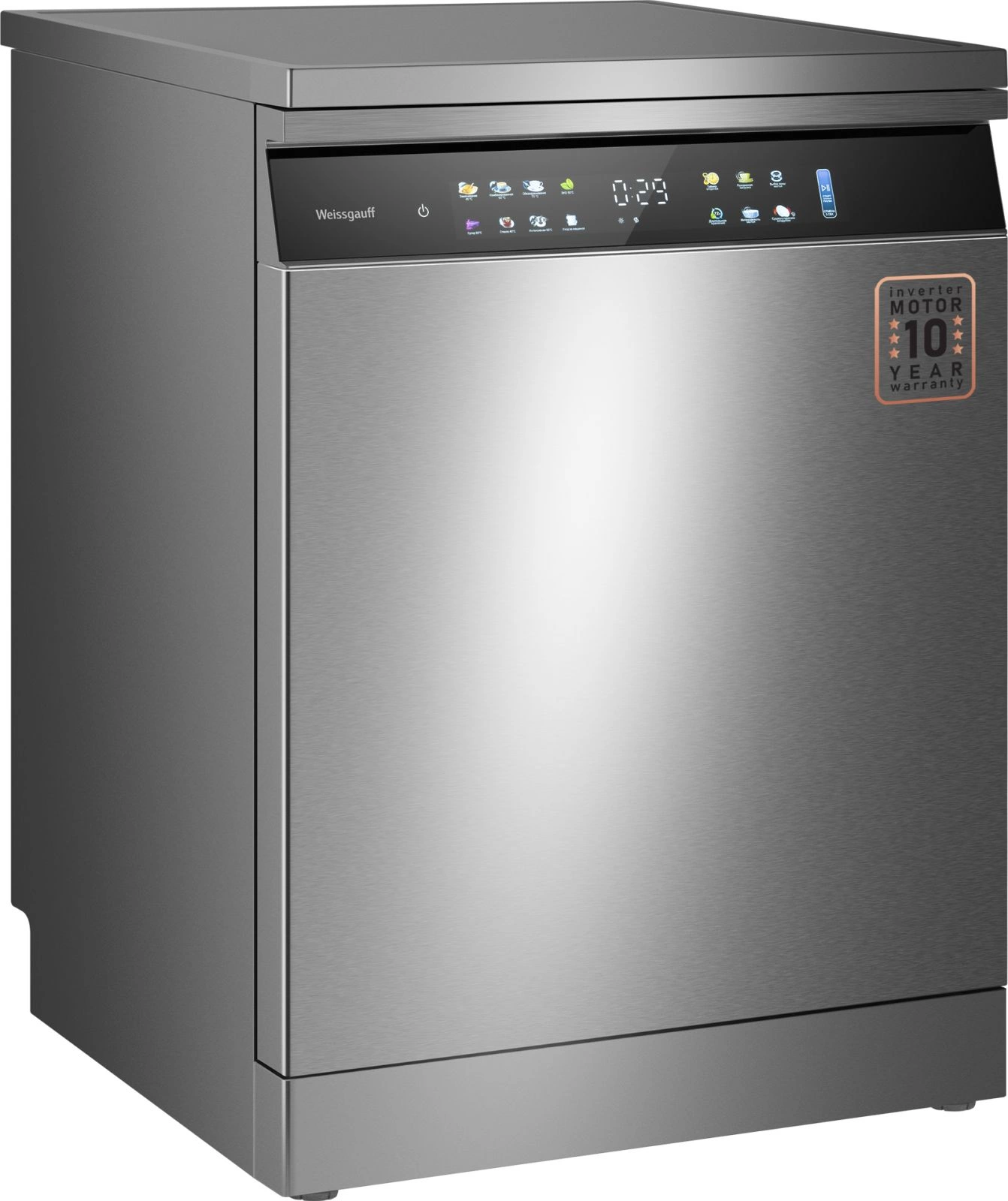 Посудомоечная машина Weissgauff DW 6138 Touch Inverter Autoopen, фото 10