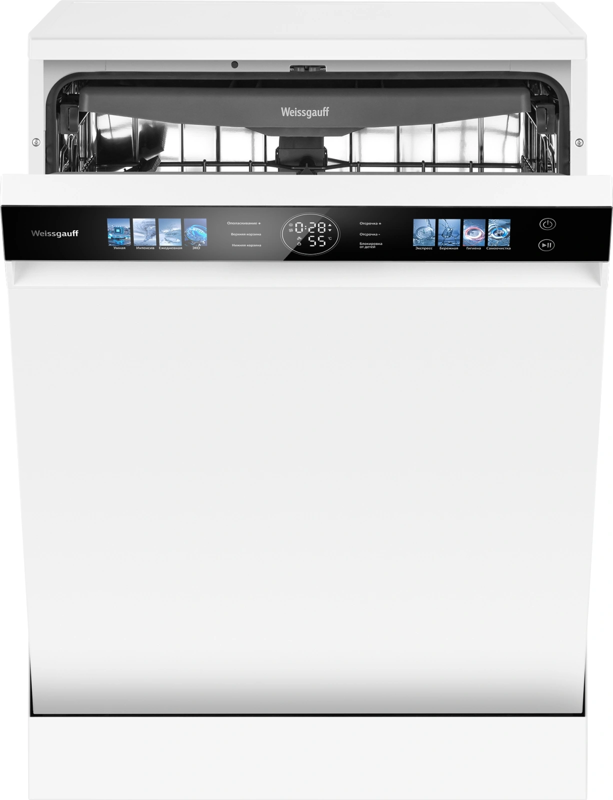 Посудомоечная машина Weissgauff DW 799 Touch Autoopen, фото 2