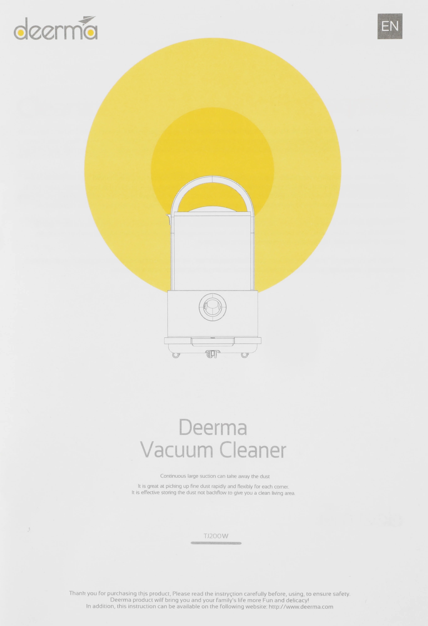 Пылесос Deerma TJ200, фото 13