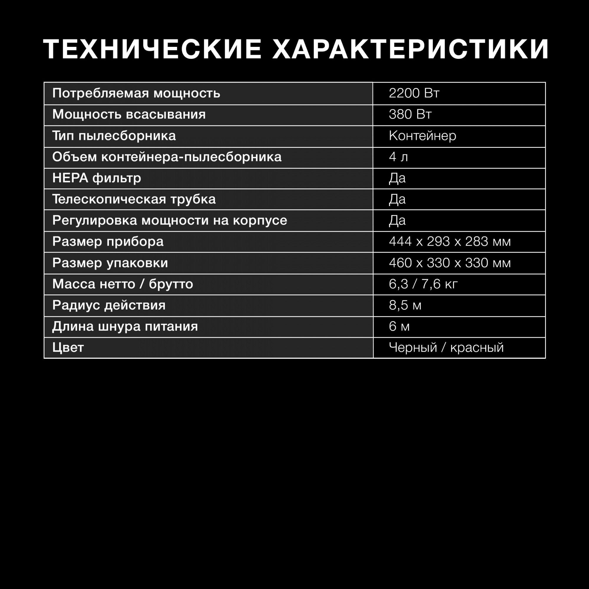 Пылесос Hyundai HYV-C2645, фото 19