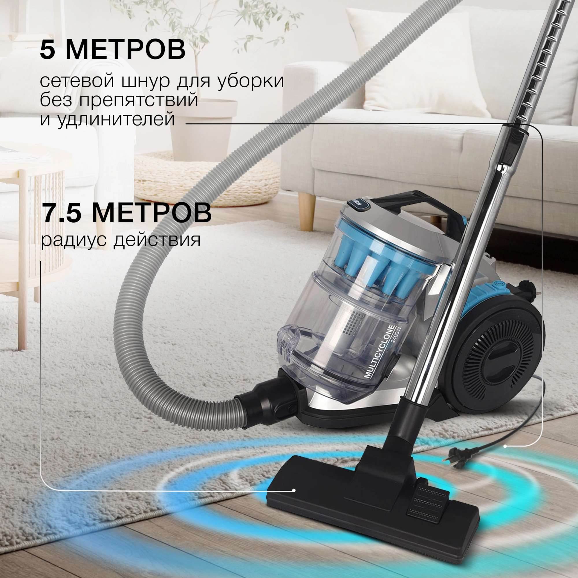 Пылесос Hyundai HYV-C2955, фото 21