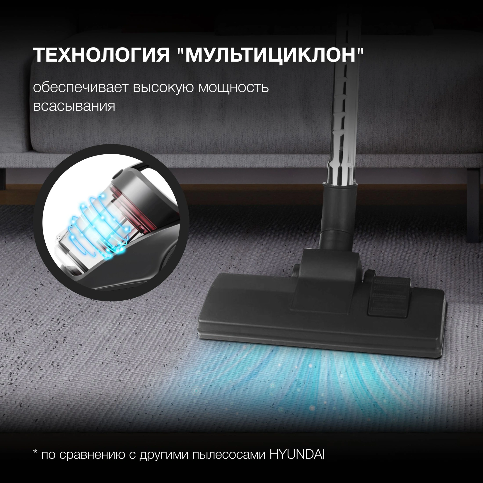 Пылесос Hyundai HYV-C4500, фото 20