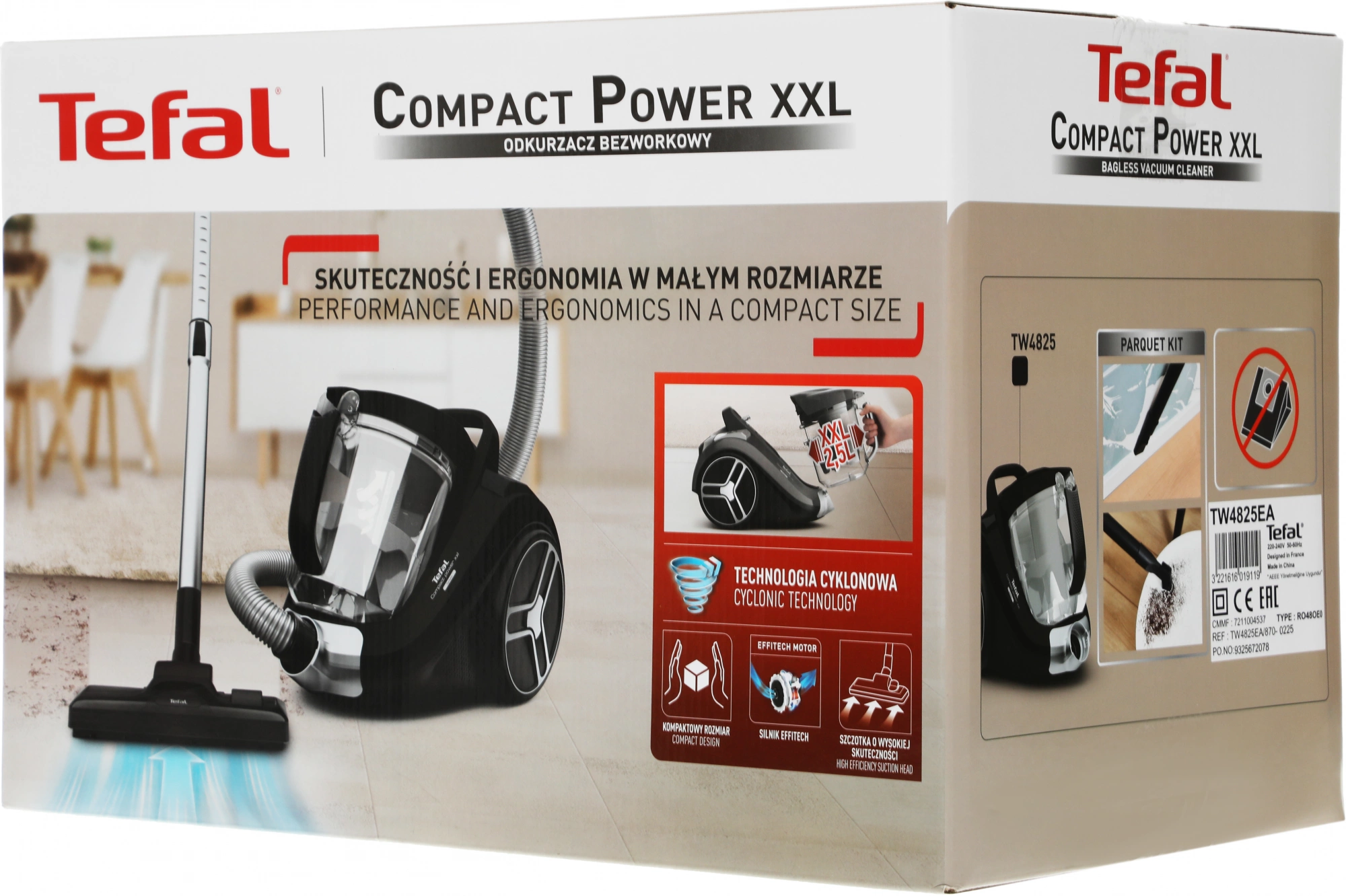 Пылесос Tefal Compact Power XXL TW4825EA, фото 21