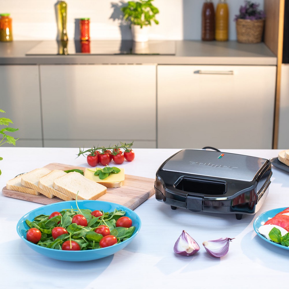 Сандвич мейкер ZELMER ZSM7900 3IN1 BLACK/INOX, превью предыдущего фото