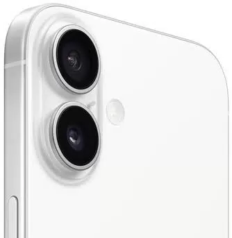 Смартфон Apple iPhone 16 128GB Dual SIM White, превью предыдущего фото