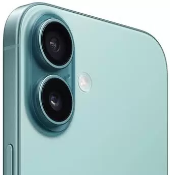 Смартфон Apple iPhone 16 128GB eSIM Teal, фото 3
