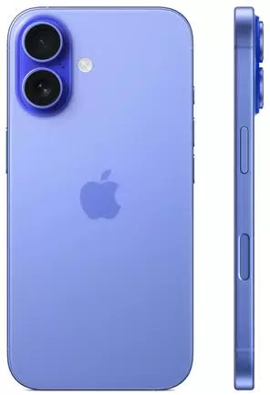 Смартфон Apple iPhone 16 256GB Ultramarine, фото 2