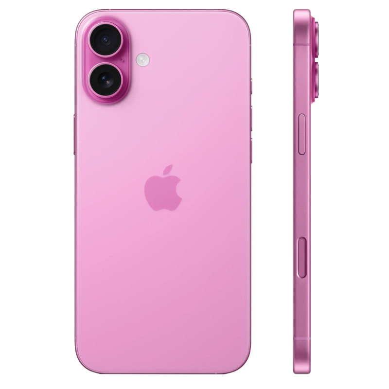 Смартфон Apple iPhone 16 Plus 128GB eSIM Pink, фото 2