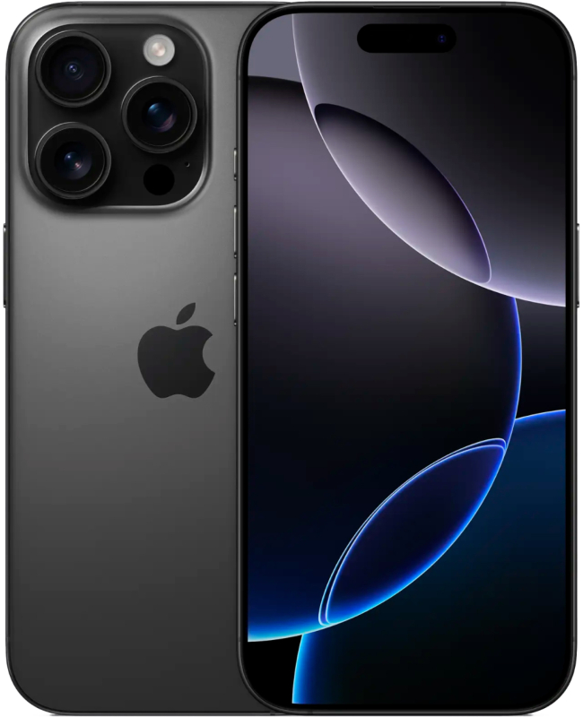 Смартфон Apple iPhone 16 Pro 256GB eSIM Black Titanium
