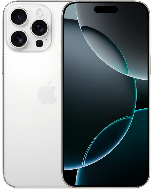 Смартфон Apple iPhone 16 Pro Max 1TB eSIM White Titanium