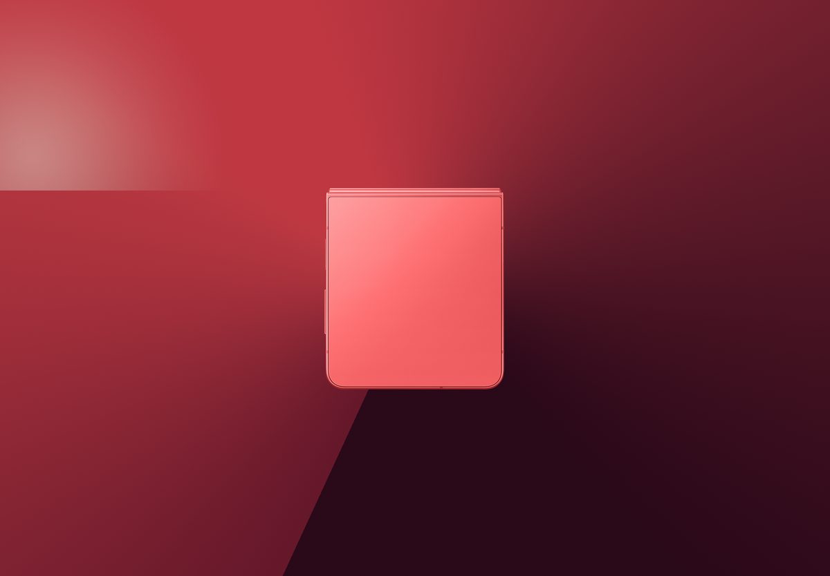 Смартфон Samsung Galaxy Z Flip7 12/256GB Coralred, превью предыдущего фото