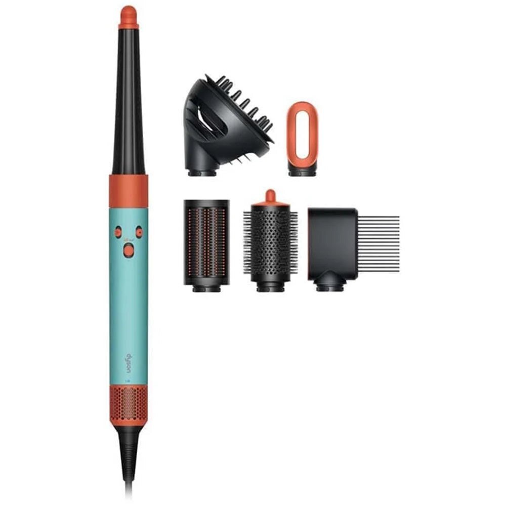 Стайлер Dyson Airwrap ID HS08 Curly+Coily бирюзовый/оранжевый (533736-01)