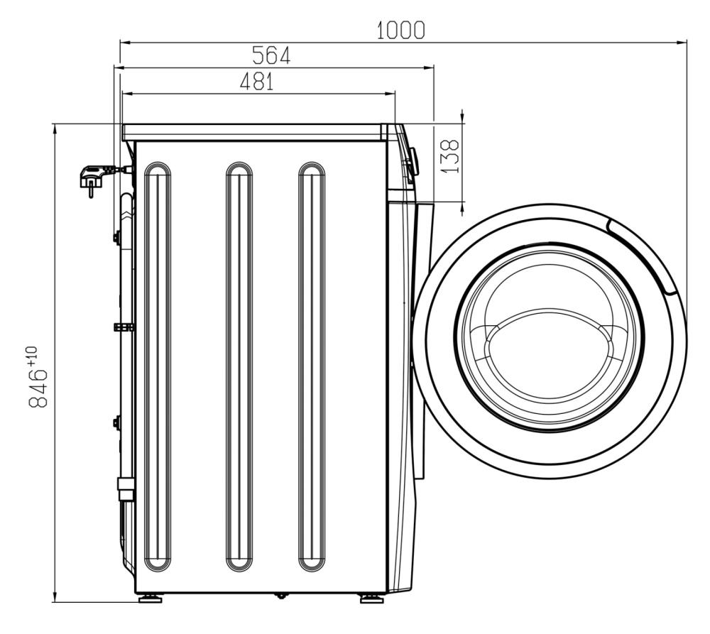 Стиральная машина Atlant CMA-80С1214-С-01, фото 7