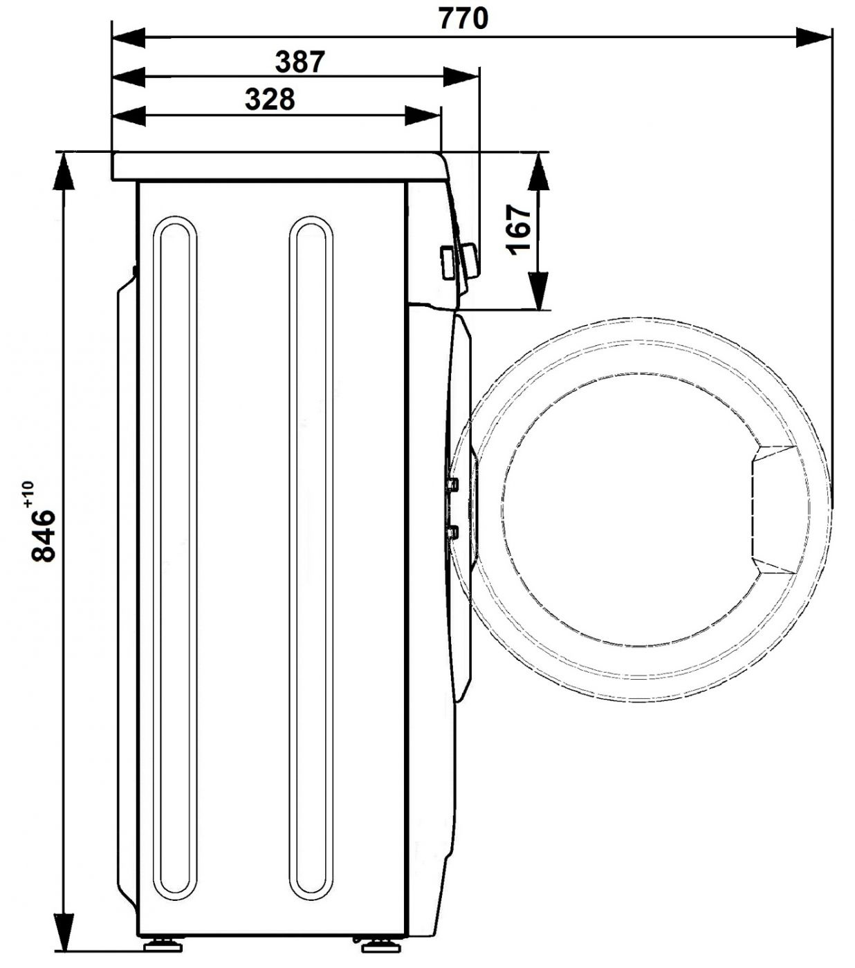 Стиральная машина Атлант СМА-40 М 102-00, фото 8