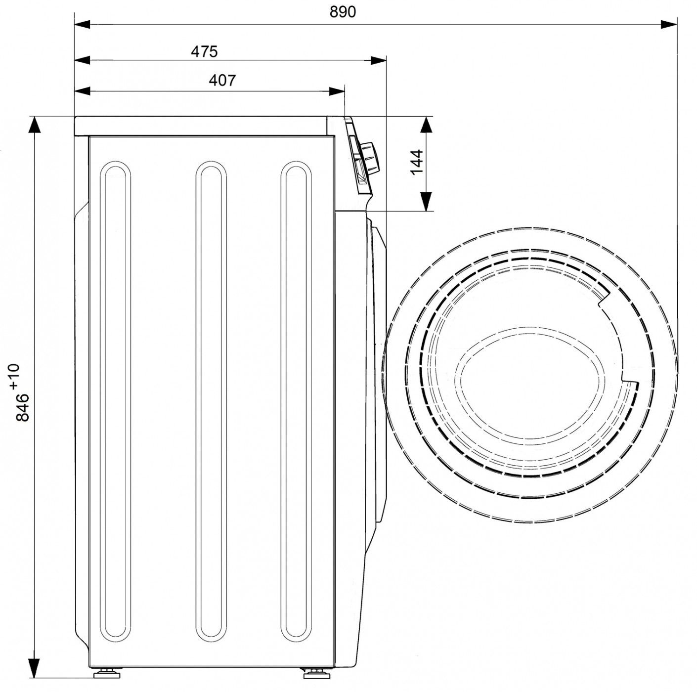 Стиральная машина Атлант СМА-50 У 105-00, фото 7
