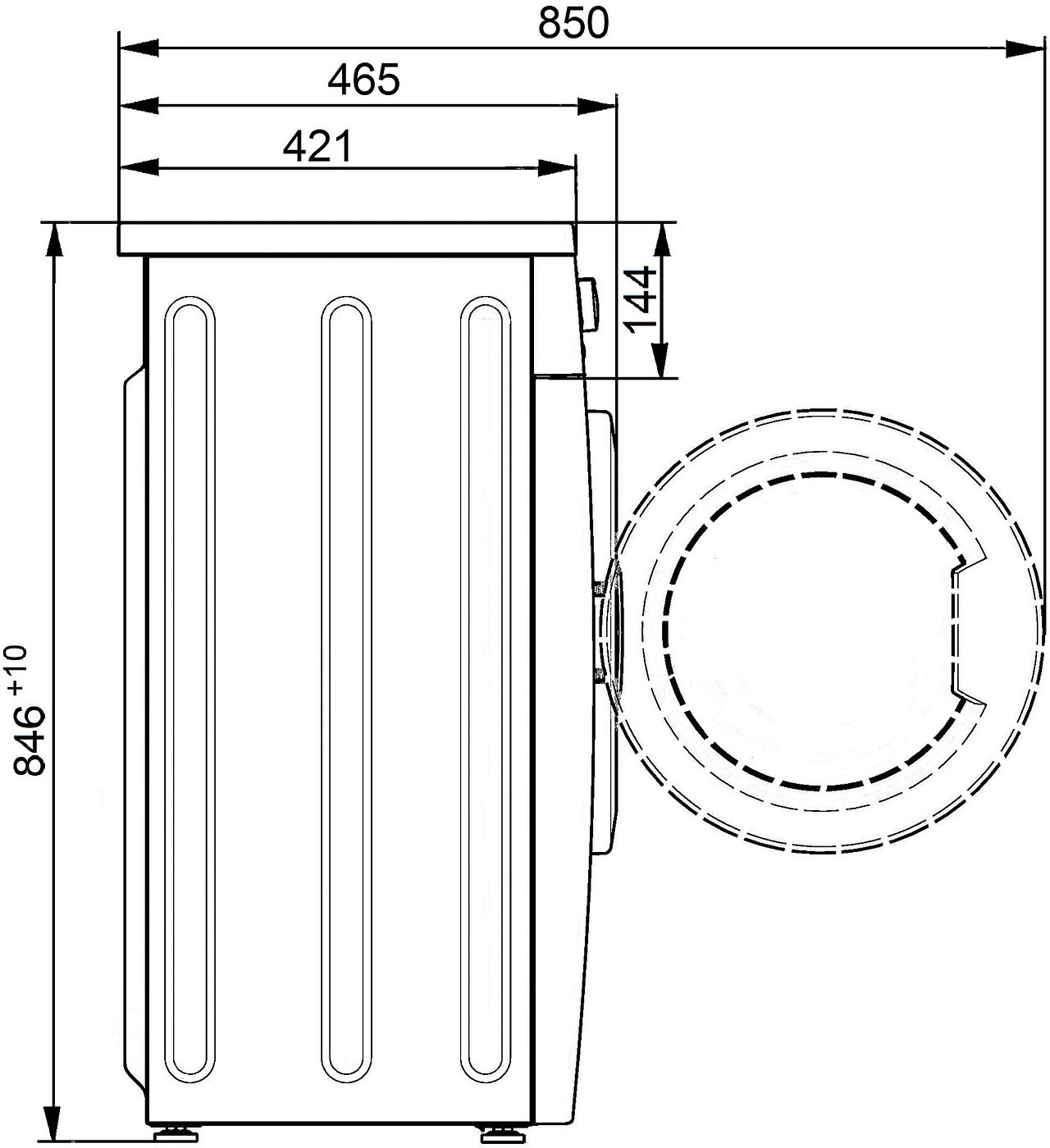 Стиральная машина Атлант СМА-60 У 87-000 белый, фото 3
