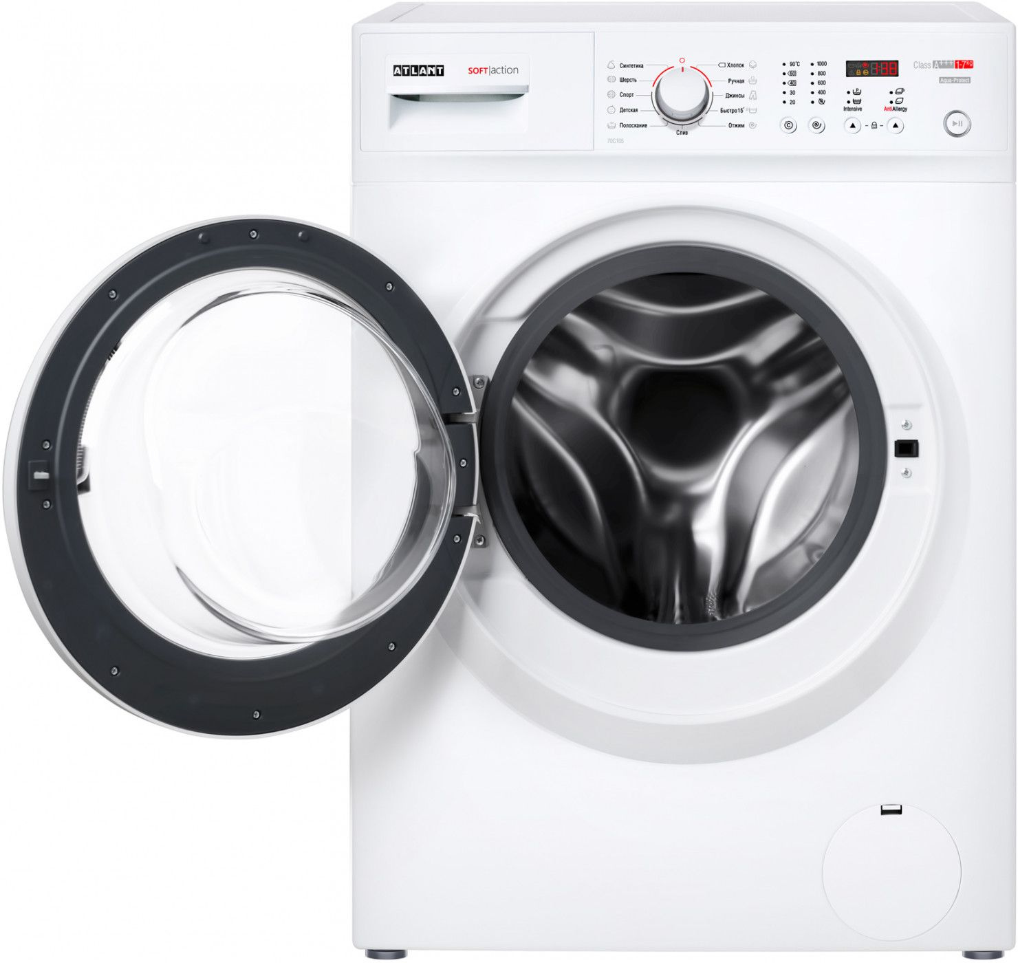 Стиральная машина Атлант СМА-70 C 105-00 белый, фото 4