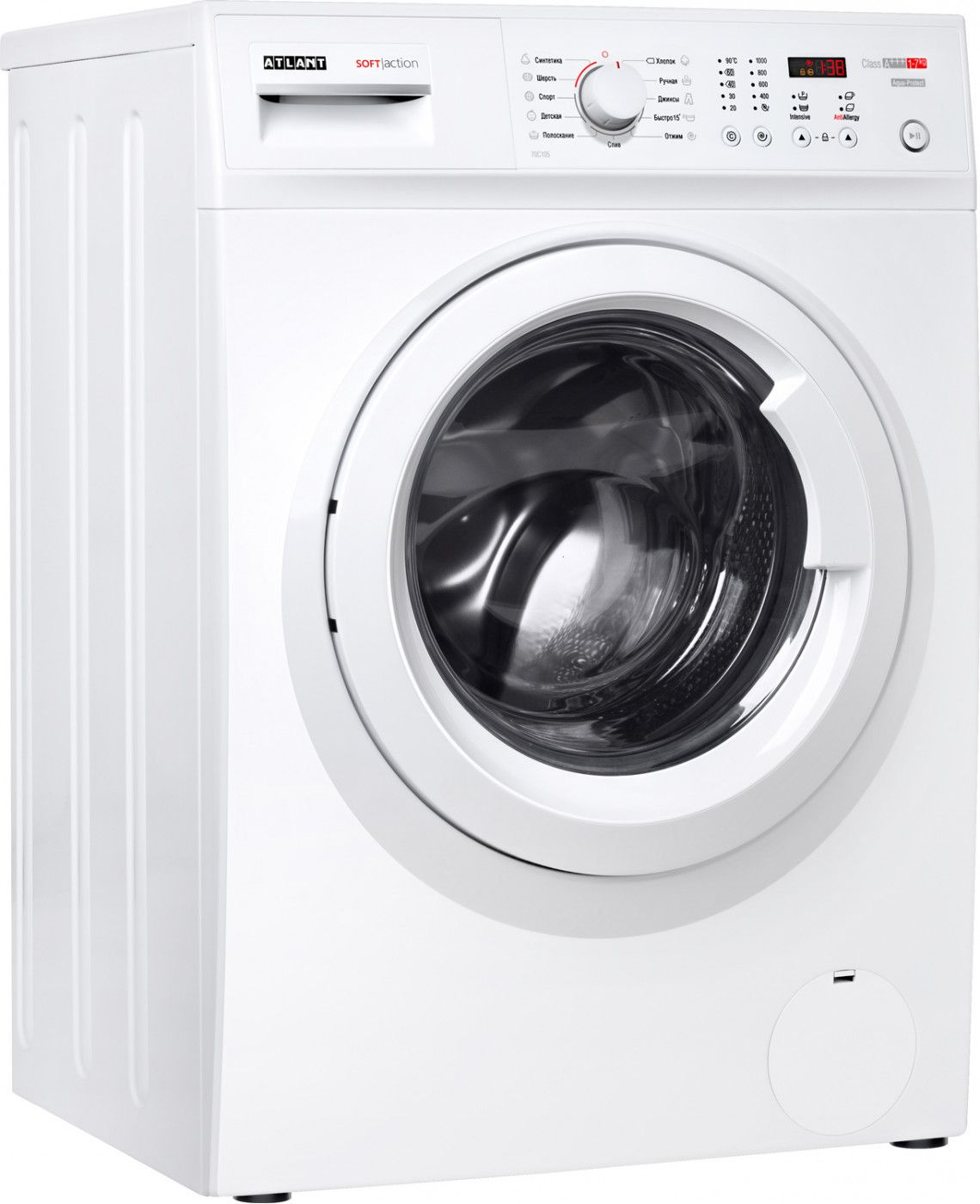 Стиральная машина Атлант СМА-70 C 105-00 белый, фото 6