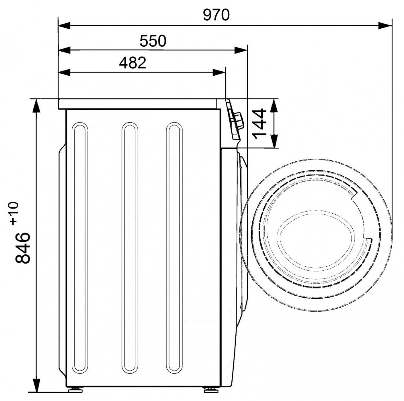 Стиральная машина Атлант СМА-70 C 105-00 белый, фото 7