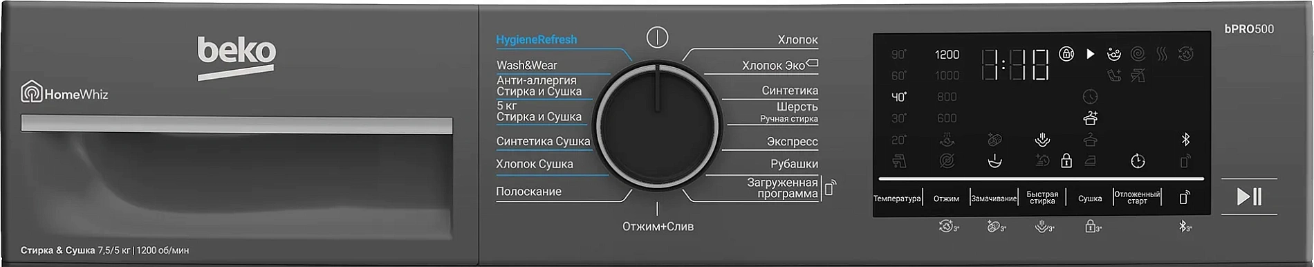 Стиральная машина Beko B3DFR57H22A, фото 4