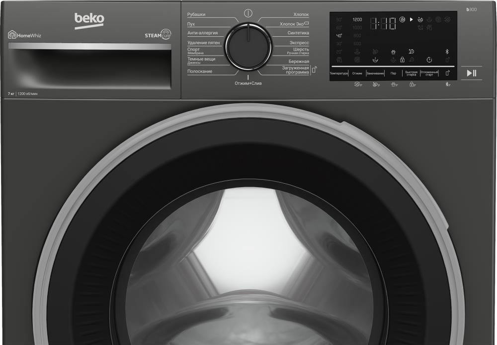 Стиральная машина BEKO B3WFR572AB, фото 2