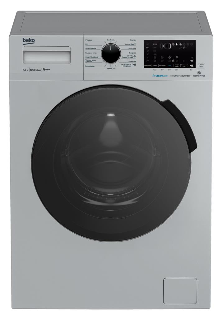 Стиральная машина BEKO WSPE7H616S, превью предыдущего фото