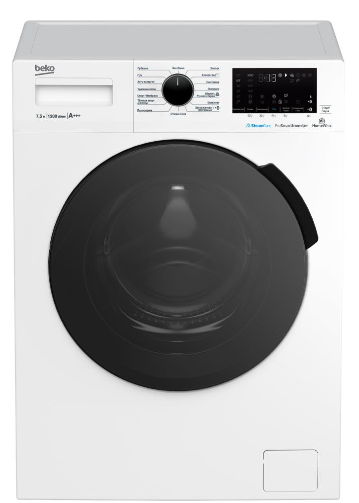 Стиральная машина BEKO WSPE7H616W, превью предыдущего фото