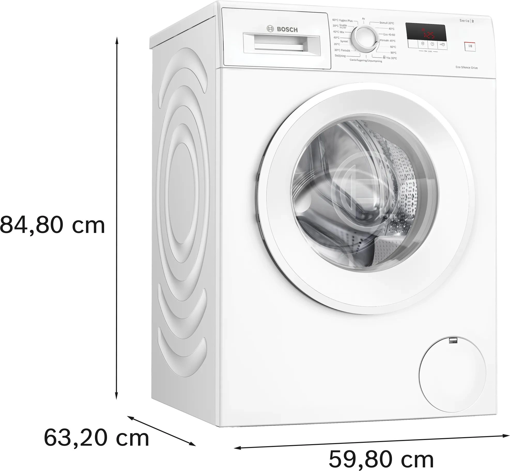 Стиральная машина Bosch Serie 2 WGE03200SN, фото 10