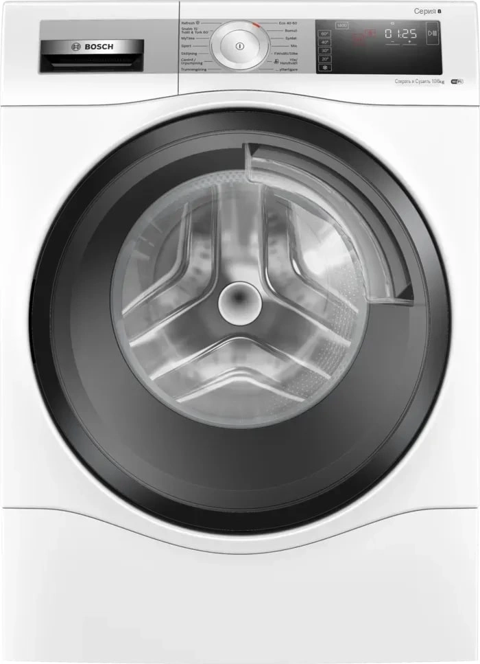 Стиральная машина Bosch Serie 8 WDU8H542SN, превью следующего фото
