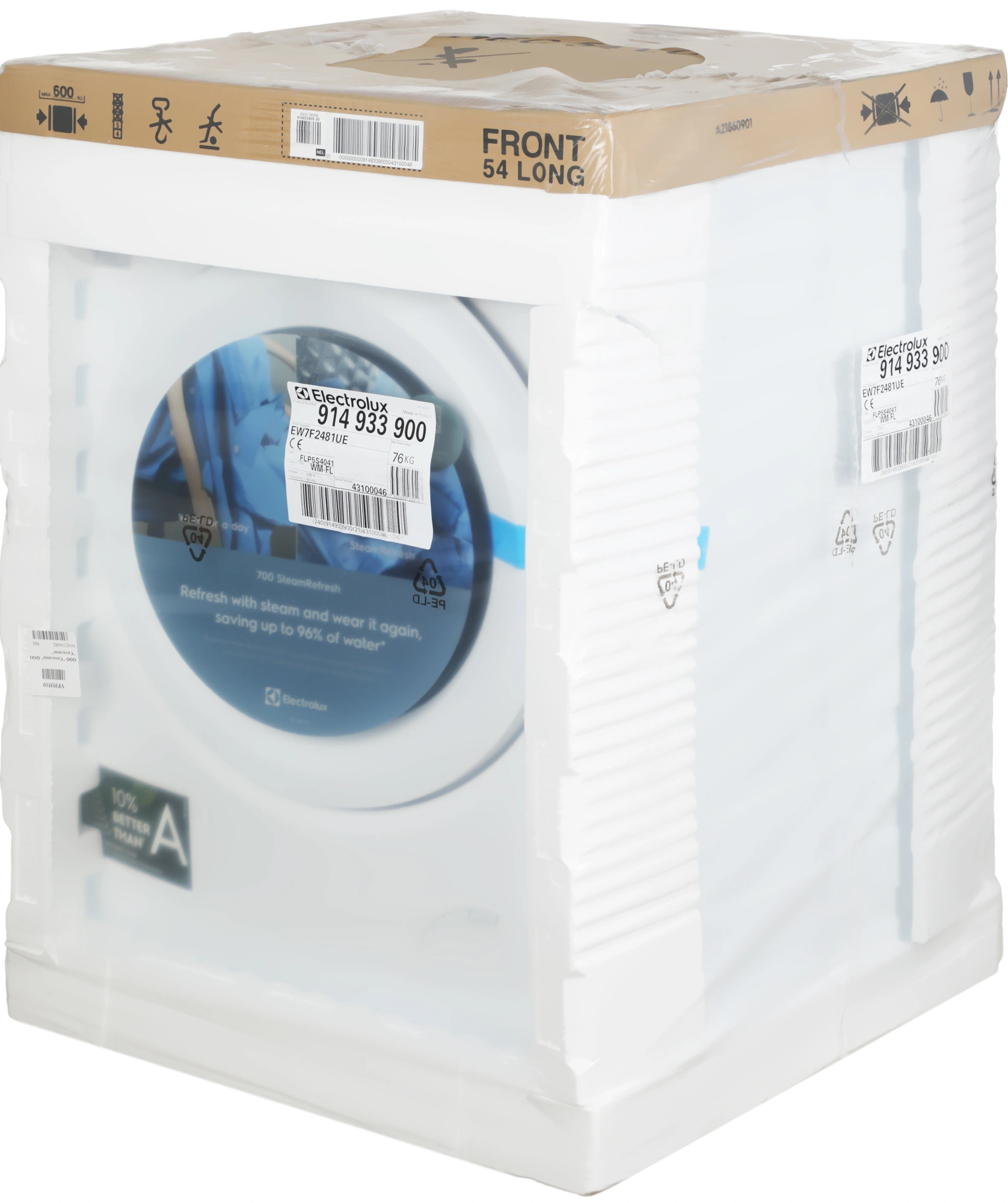 Стиральная машина Electrolux EW7F2481UE, превью предыдущего фото