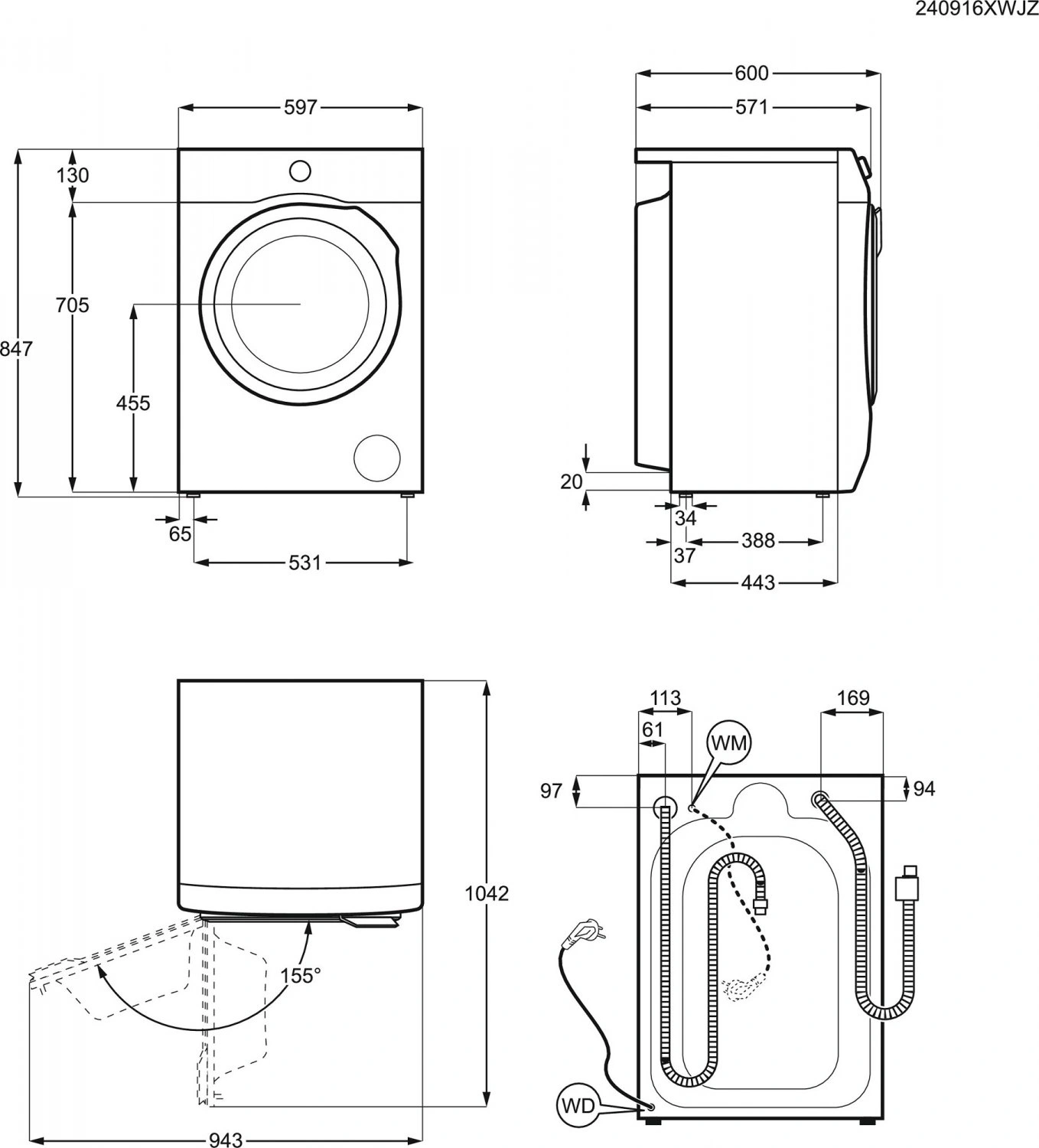 Стиральная машина Electrolux EW8F4482E, фото 4