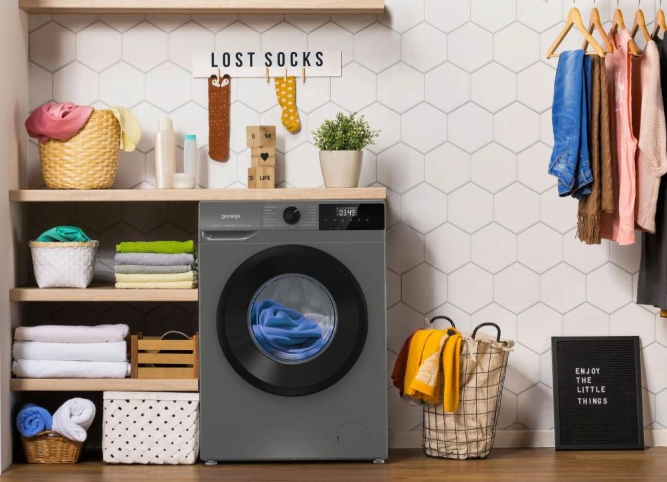 Стиральная машина Gorenje WNHPI84AS/AR, фото 15