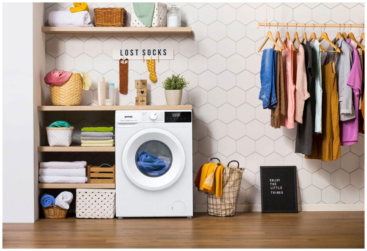 Стиральная машина Gorenje WNHPI84AS/R, превью предыдущего фото