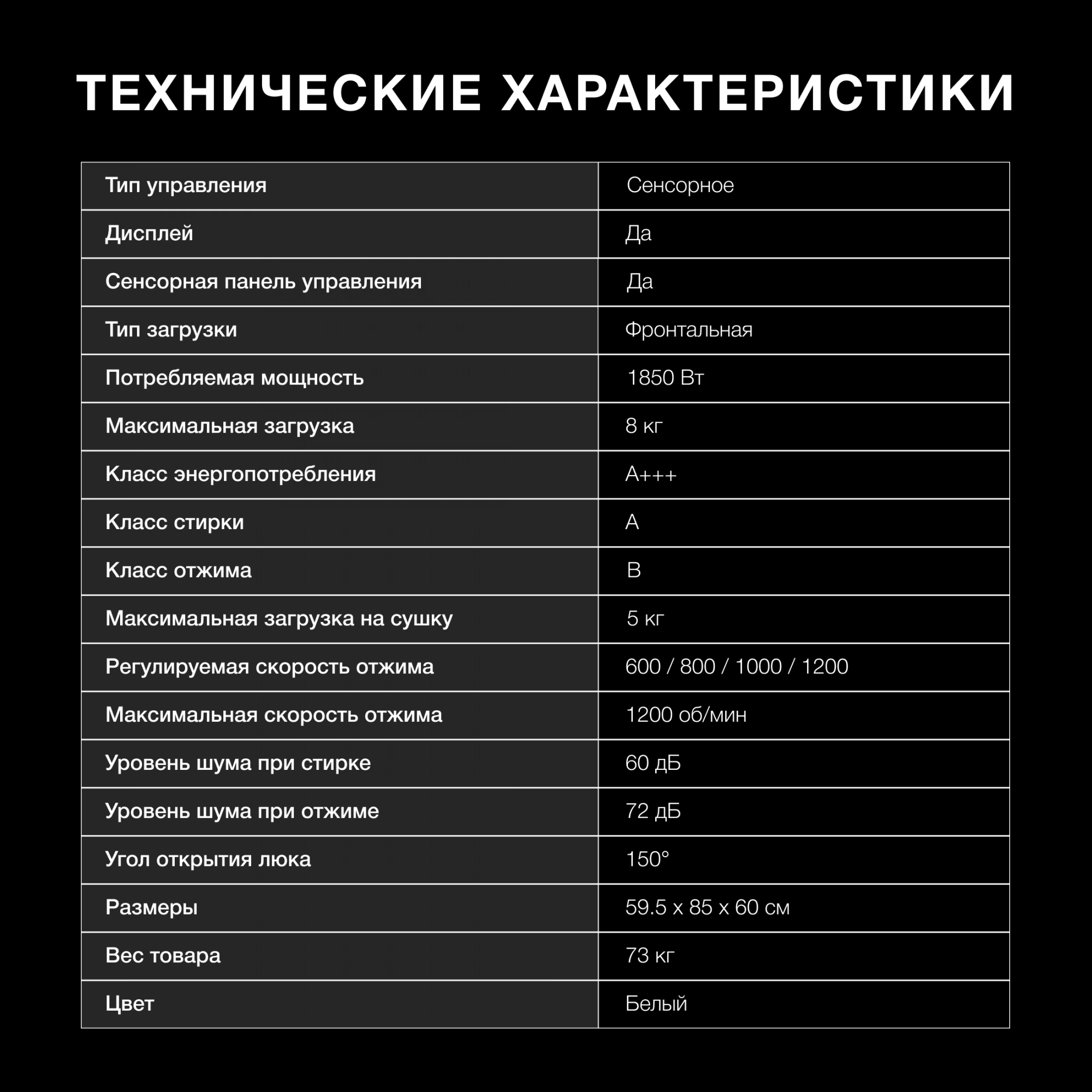 Стиральная машина Hyundai WFD8216, фото 8