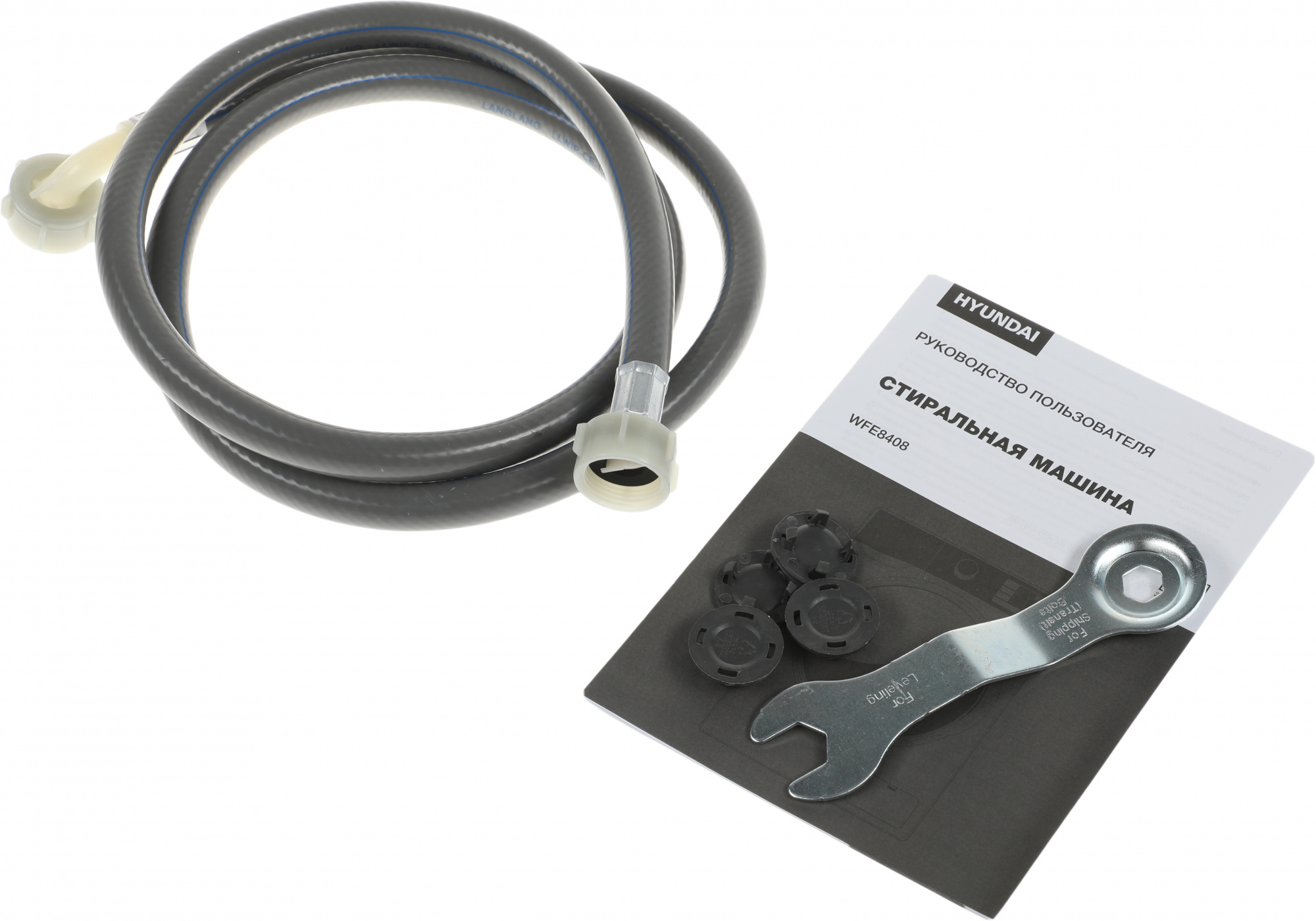 Стиральная машина Hyundai WFE8408 Dark Gray, фото 11