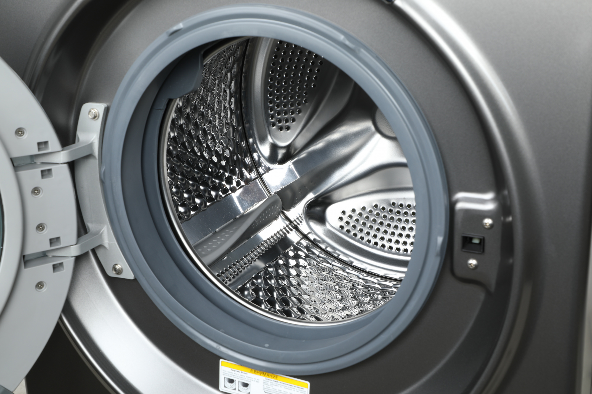 Стиральная машина Hyundai WFE8408 Dark Gray, фото 3