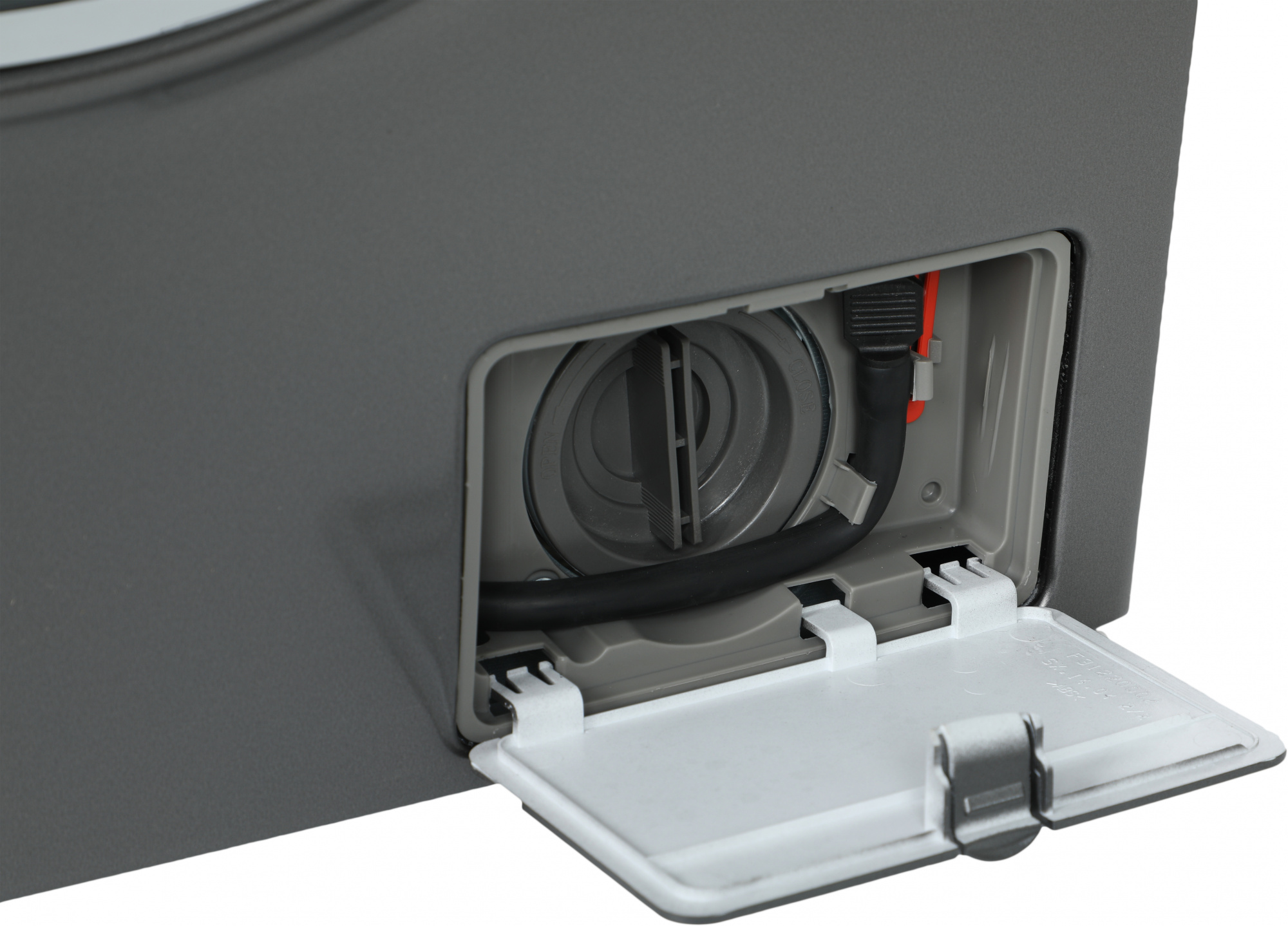 Стиральная машина Hyundai WFE8408 Dark Gray, фото 4