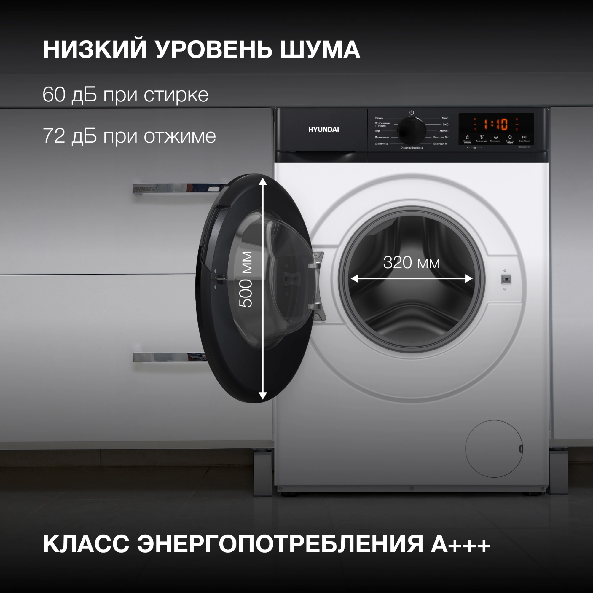 Стиральная машина Hyundai WME7215, фото 17