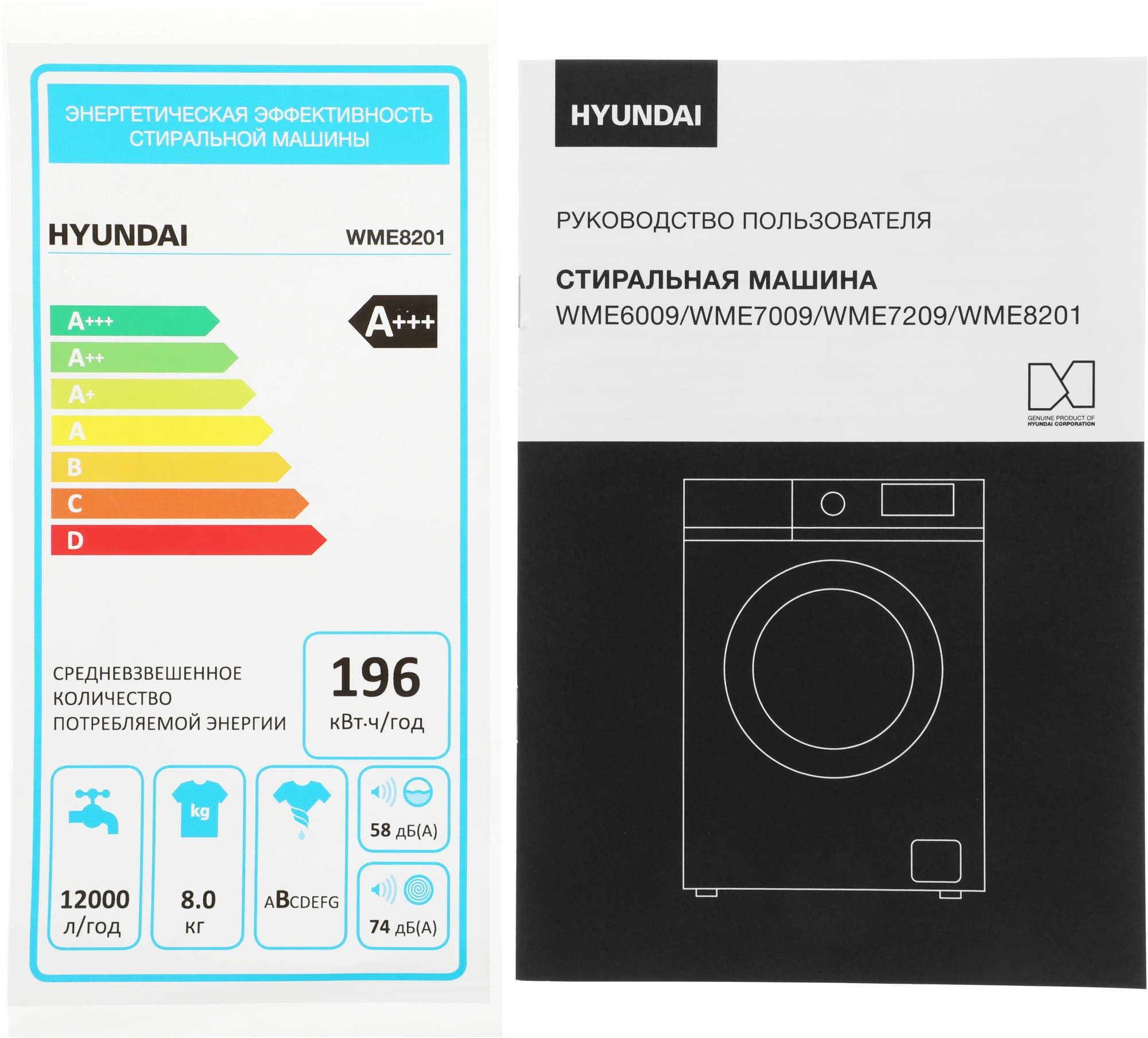 Стиральная машина Hyundai WME8201, фото 18