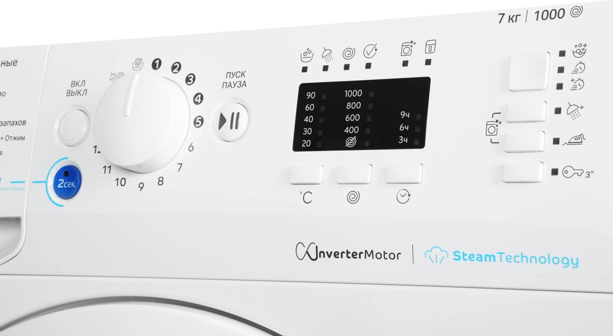 Стиральная машина INDESIT BWSA 7109 WWV RU 869895600070, фото 6