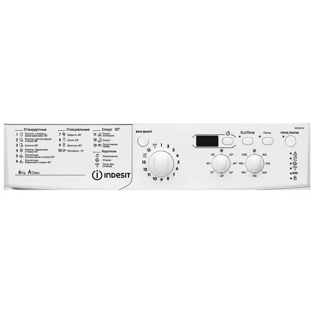 Стиральная машина Indesit IWSD 6105 CIS L, фото 4