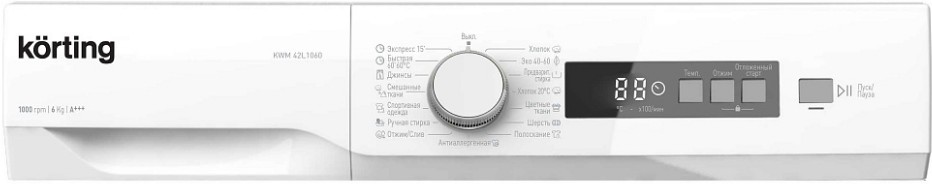 Стиральная машина KORTING KWM42L1060, фото 2