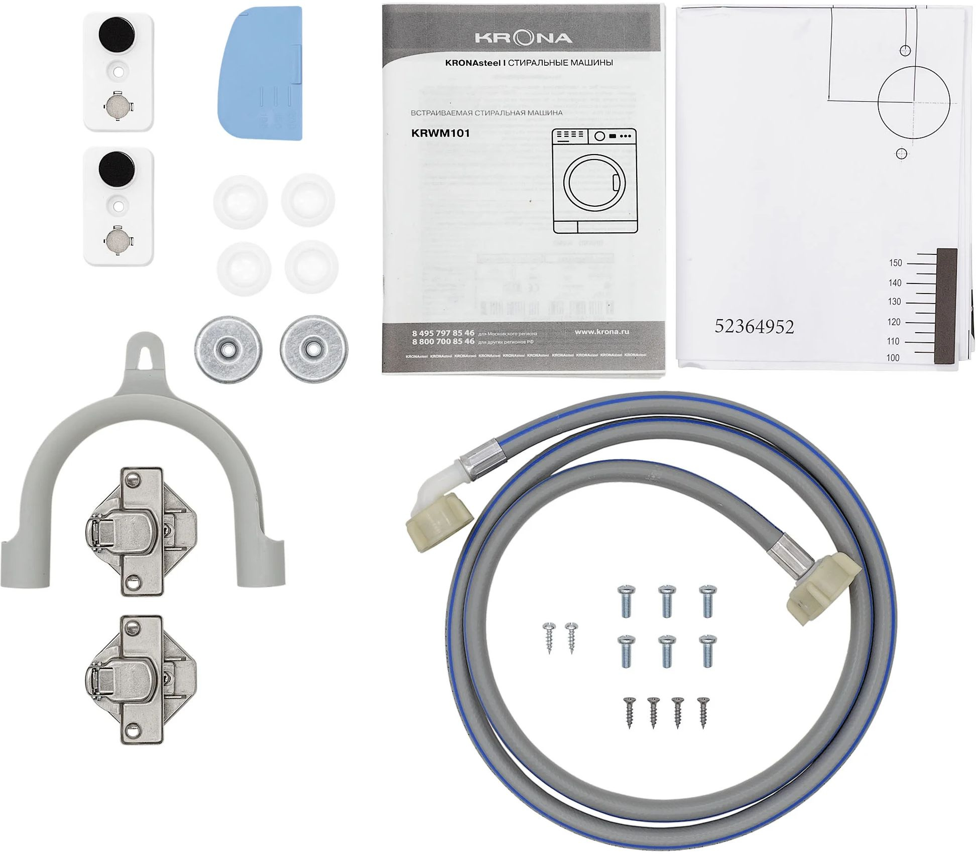 Стиральная машина Krona Zimmer 1400 8K, фото 3