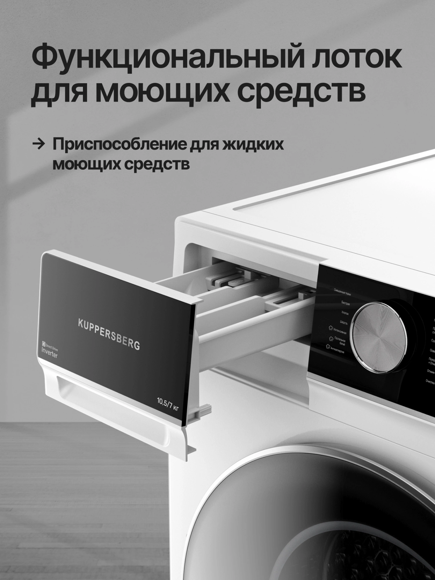 Стиральная машина Kuppersberg High-Tech WDM 601 W, фото 13