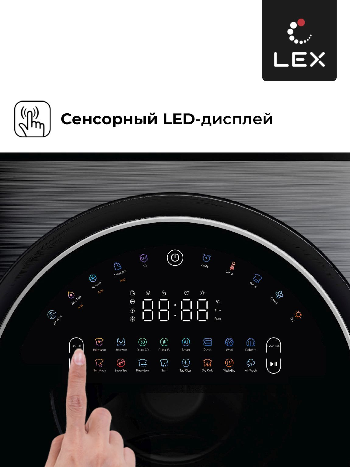 Стиральная машина Lex LWM10714LuxIDD, фото 4