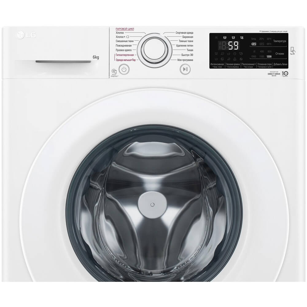 Стиральная машина LG F2M5NS3WP, фото 3