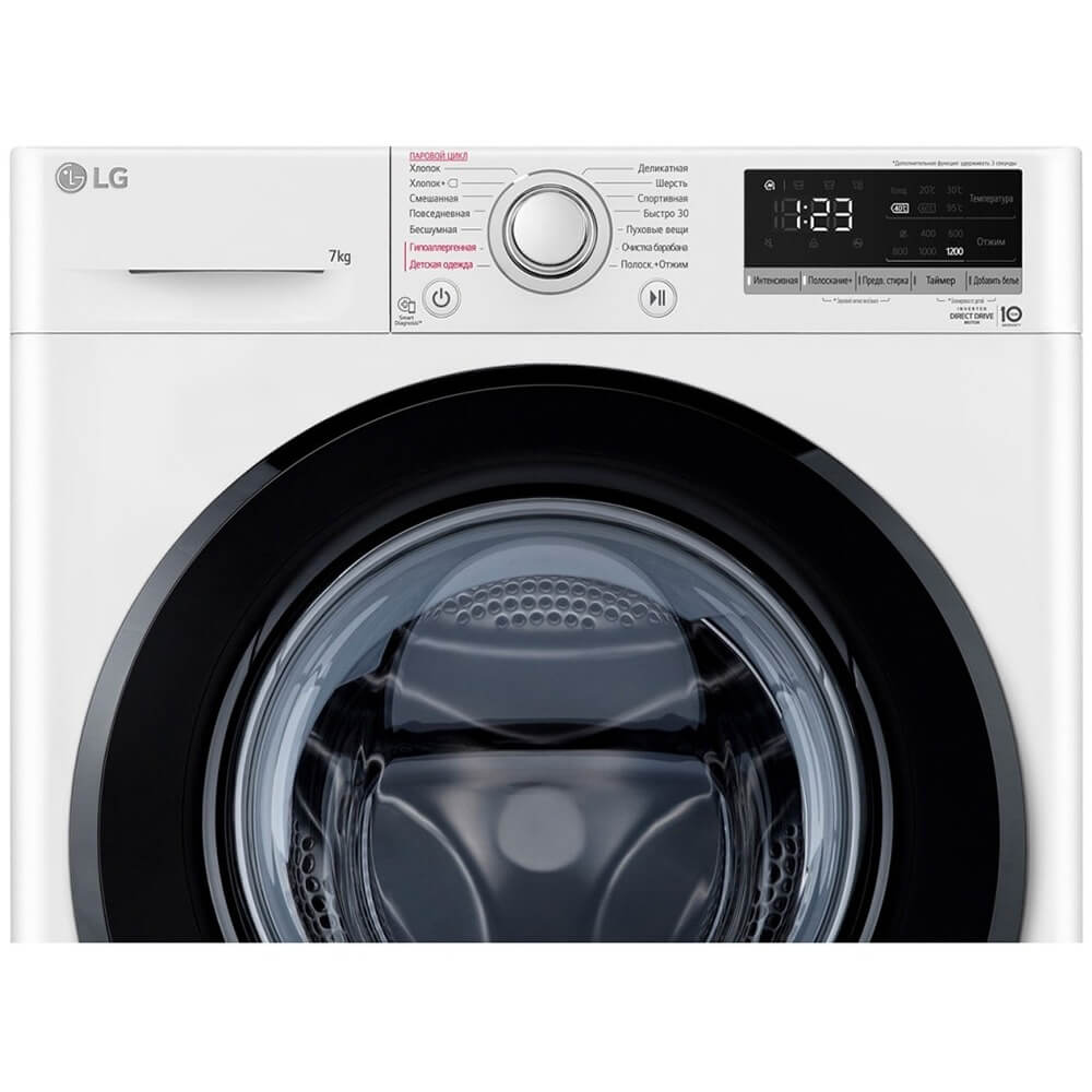 Стиральная машина LG F2V3HS6W, белый, превью следующего фото