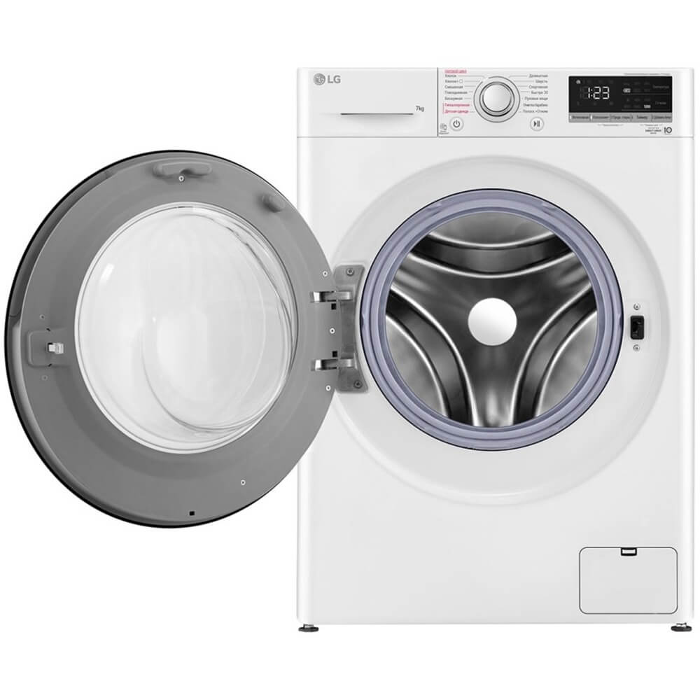 Стиральная машина LG F2V3HS6W, белый, фото 3