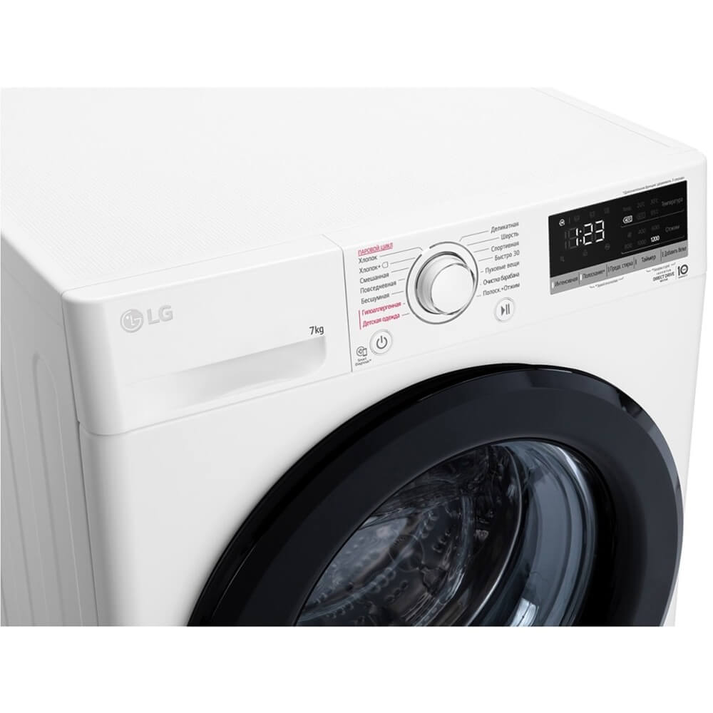 Стиральная машина LG F2V3HS6W, белый, фото 8